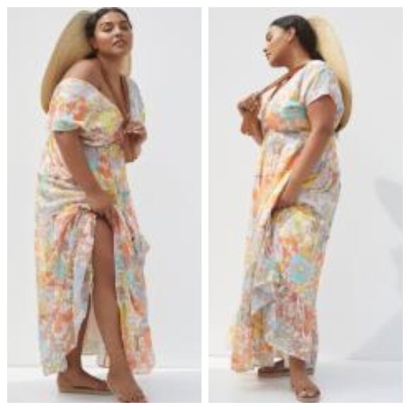 Anthropologie Floral Maxi Dress - Multicolor - Picture 6 of 9